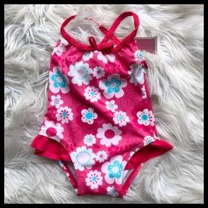 NWT Infant Floral Swimsuit